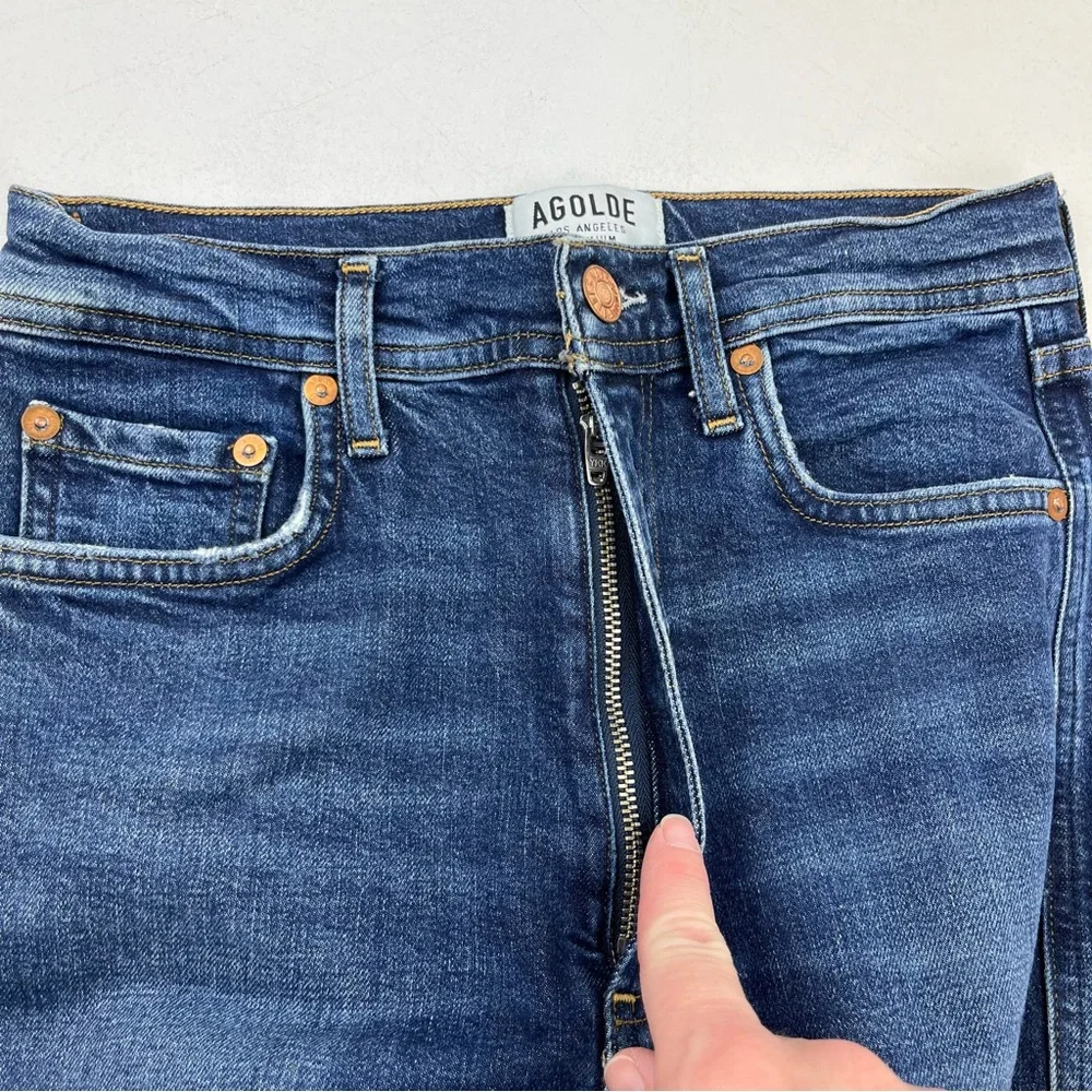 AGOLDE Roxanne Super High Rise Skinny Jean - Picture 8 of 10